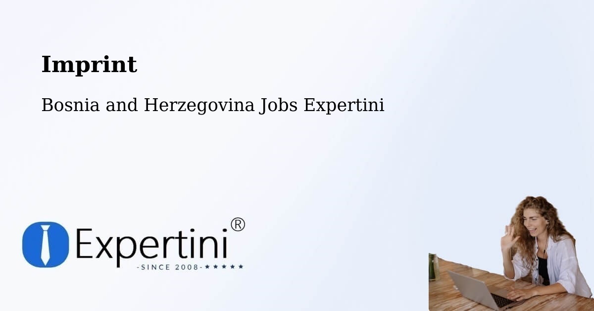 Imprint – Vareš - Bosnia and Herzegovina Jobs Expertini